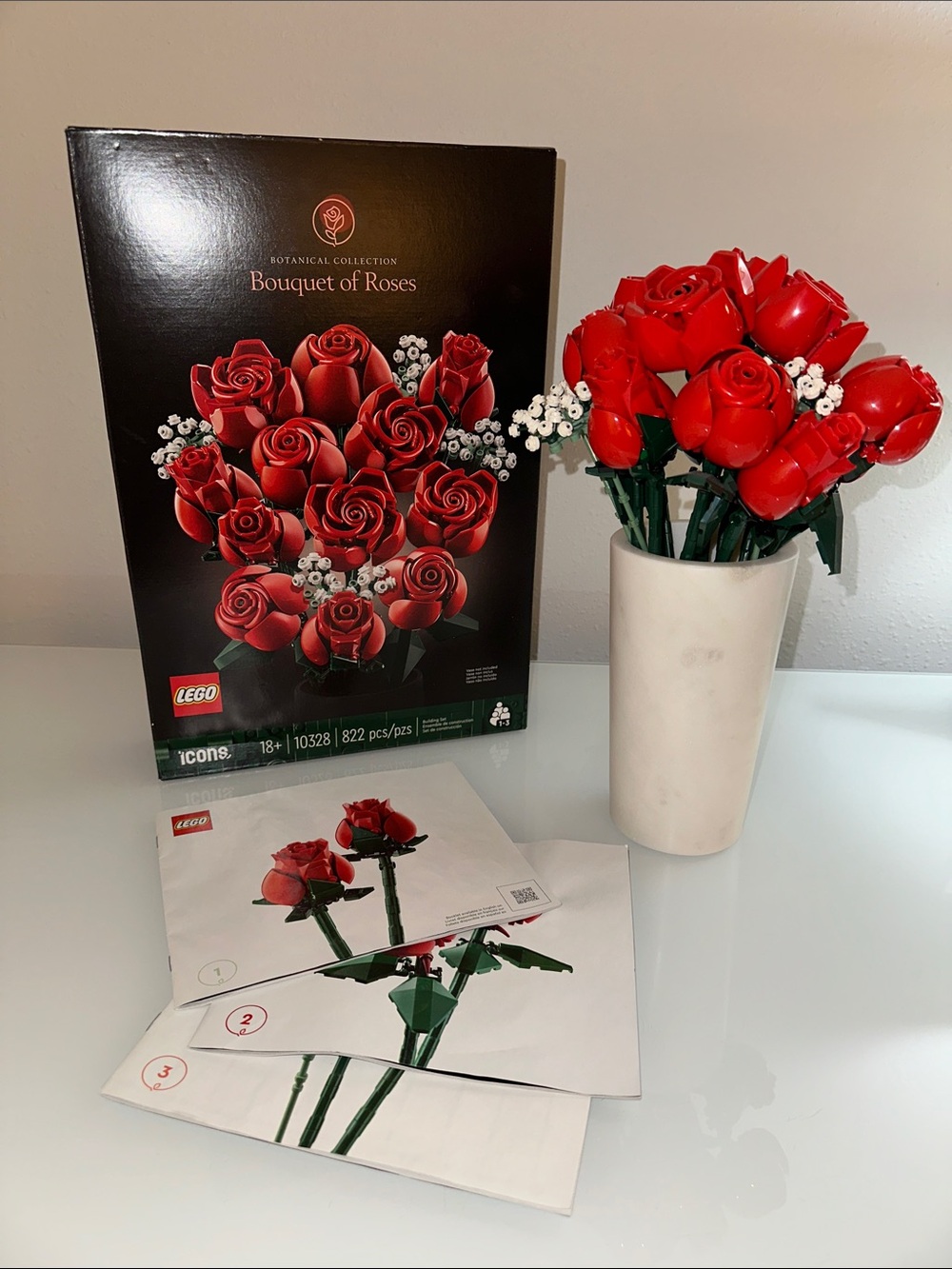 LEGO Bouquet of Red Roses